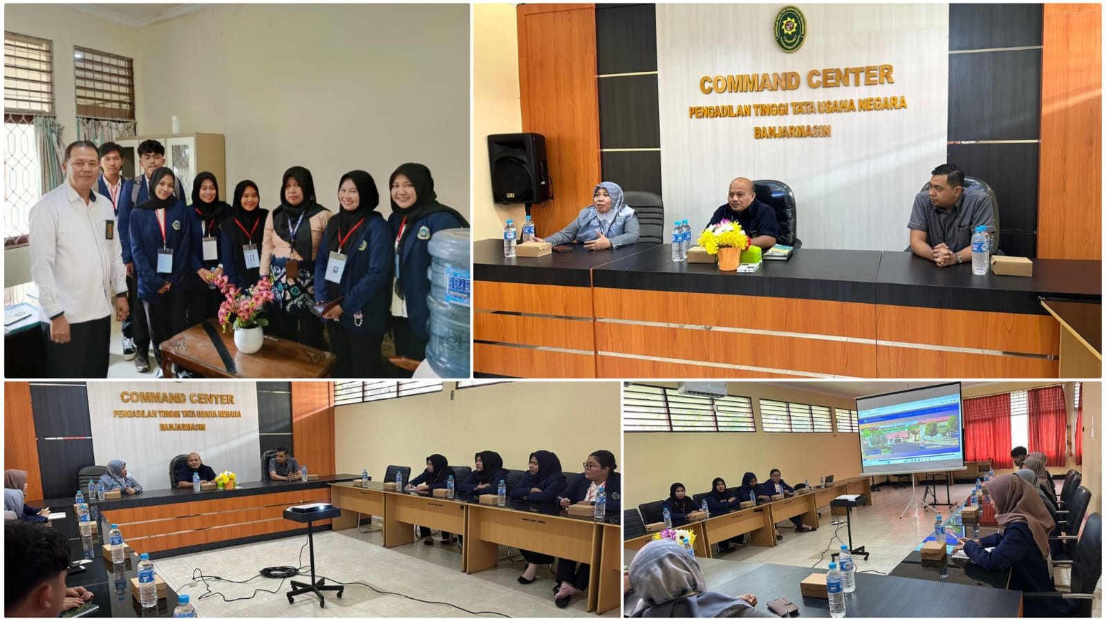 Penerimaan dan Pembekalan Mahasiswa Magang di Pengadilan Tinggi Tata Usaha Negara Banjarmasin